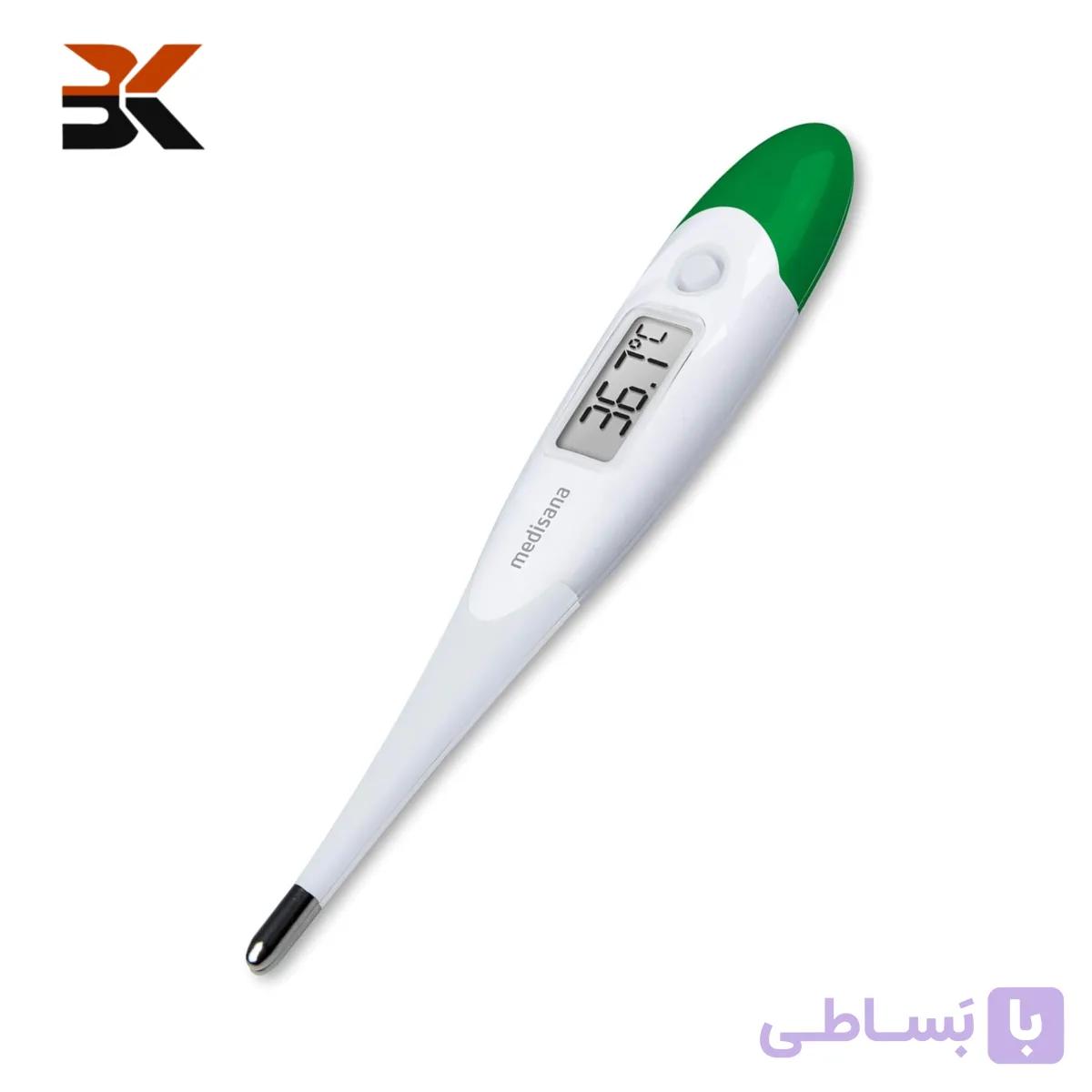 دماسنج دیجیتال مدیسانا مدل TM 700 تب‌سنج دقیق پزشکی با سری انعطاف‌پذیر، هشدار تب و ضد آب — تصویر 1