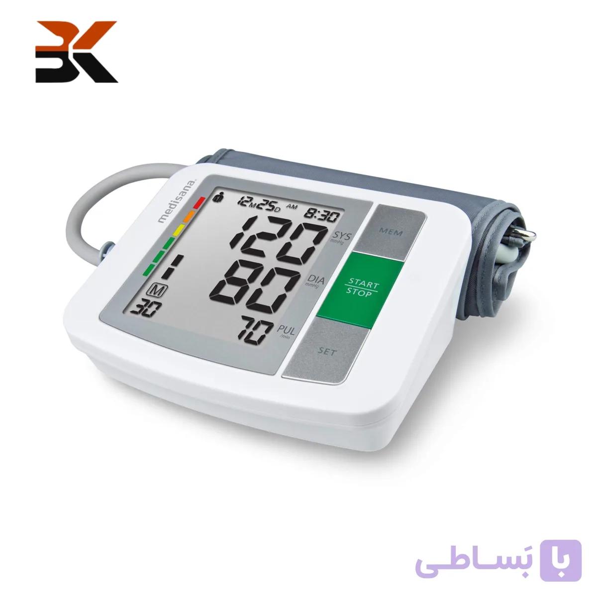 فشارسنج دیجیتال بازویی مدیسانا مدل BU 510 دستگاه فشار خون اتوماتیک با حافظه دو کاربر و تشخیص ضربان نامنظم — تصویر 1
