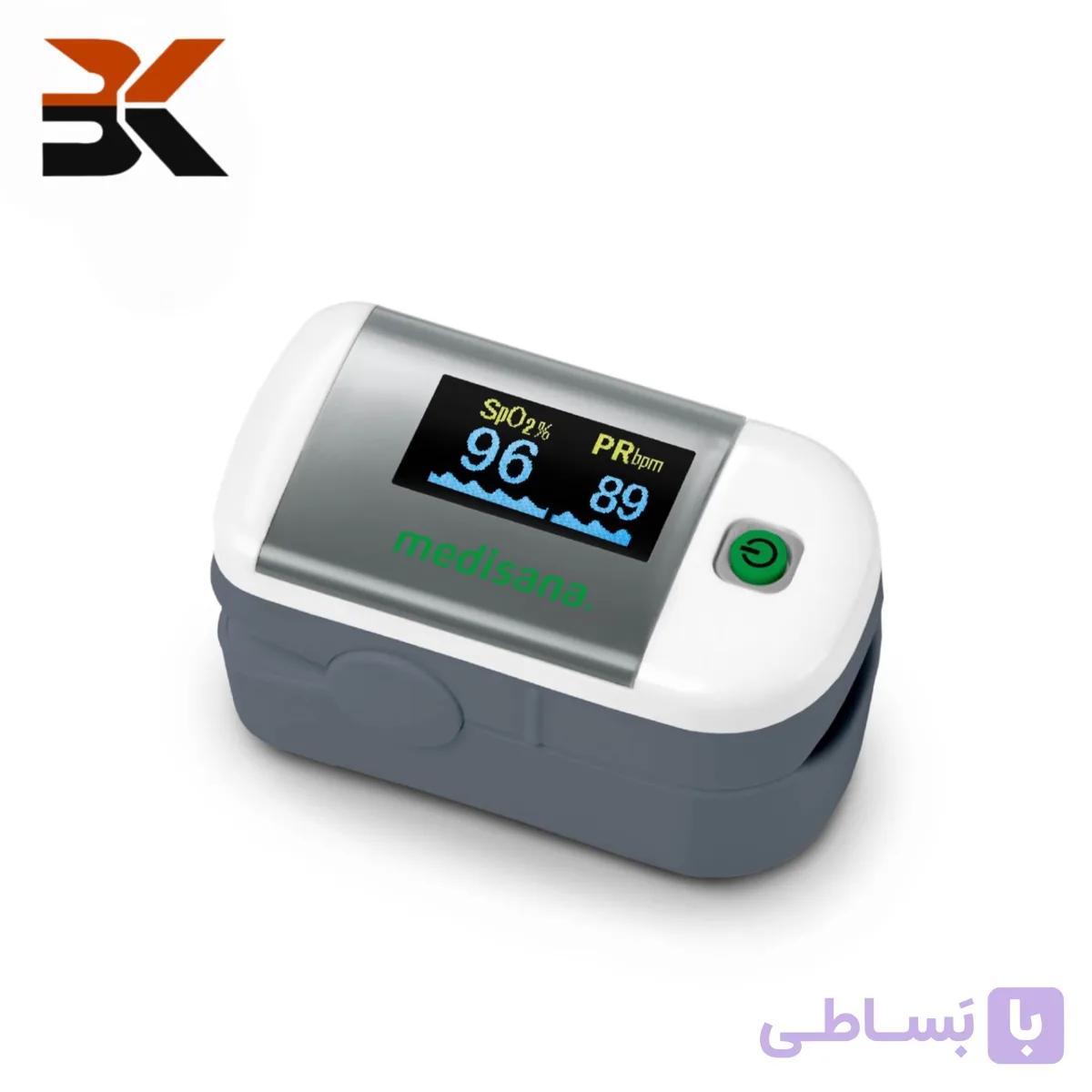 اکسیژن سنج انگشتی مدیسانا مدل PM 100 پالس اکسیمتر دیجیتال با نمایشگر OLED — تصویر 1