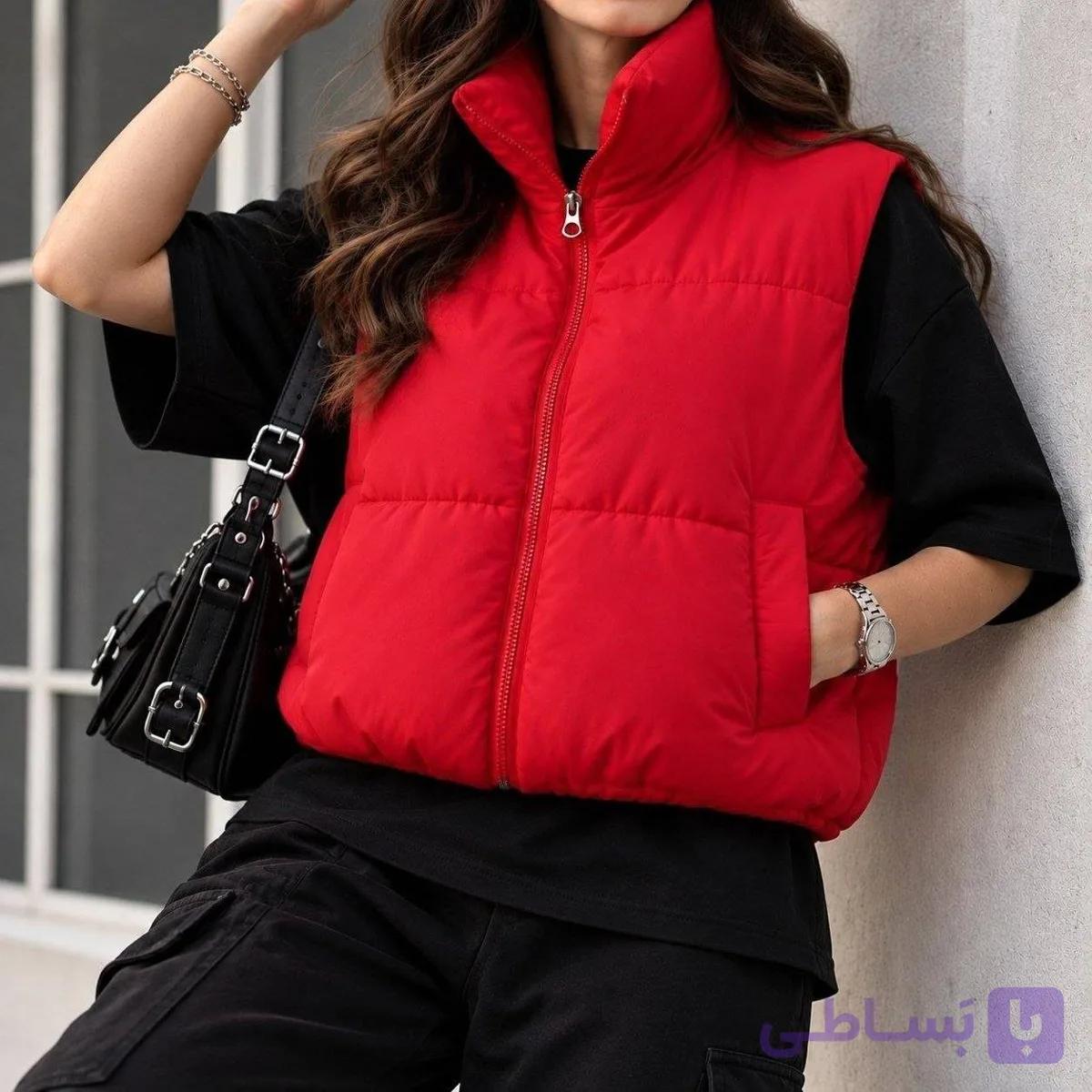 پافر میکرو کوتاه زنانه مدل آنیکا کد 3123 — تصویر 1
