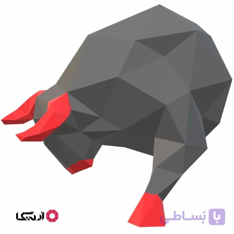 پازل سه بعدی هارلی (3D) — تصویر 1
