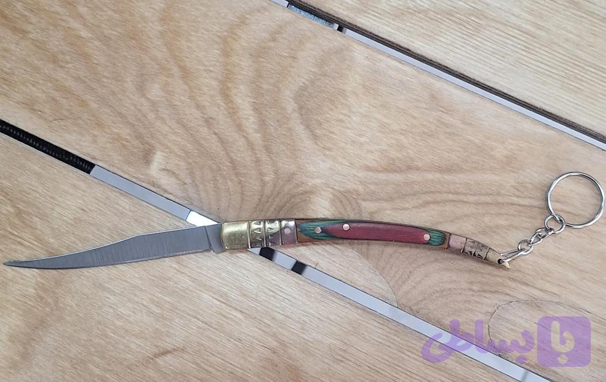 چاقو جیبی تاشو ماری سایز متوسط — تصویر 1