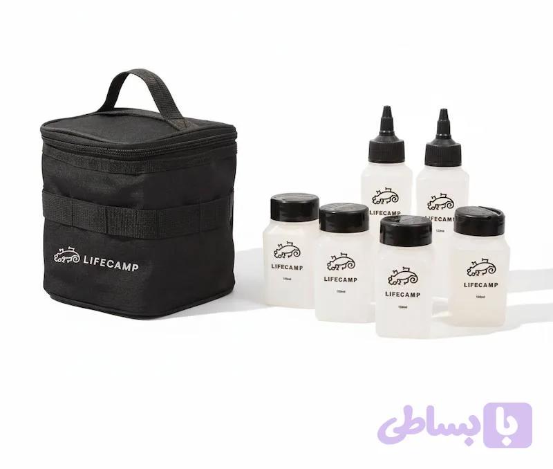 ست جا ادویه سفری لایف کمپ مدل 46817 6 عددی — تصویر 1