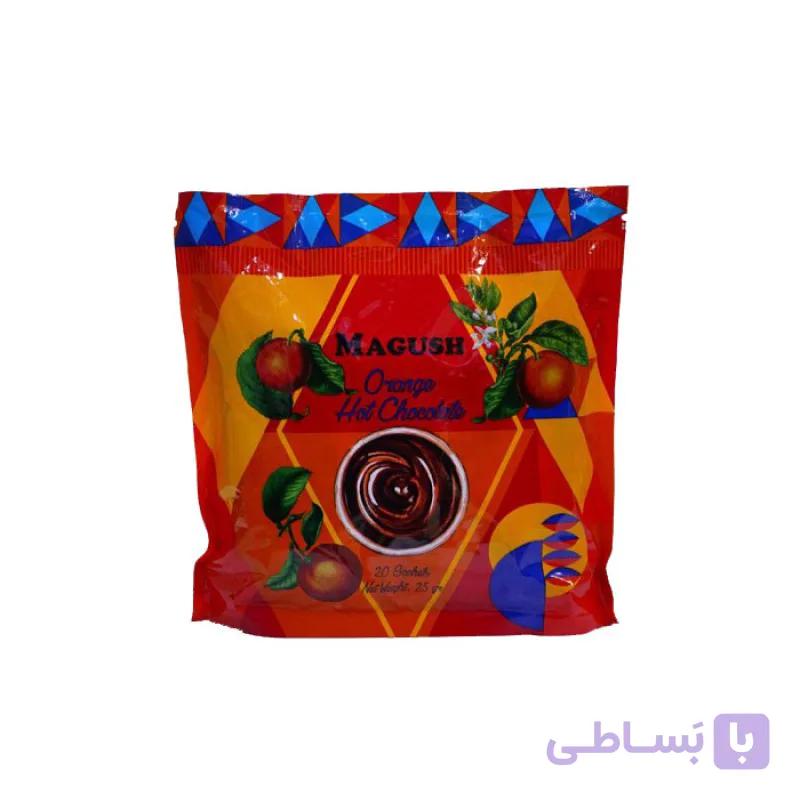 هات چاکلت پرتقالی ماگوش بسته 20 عددی