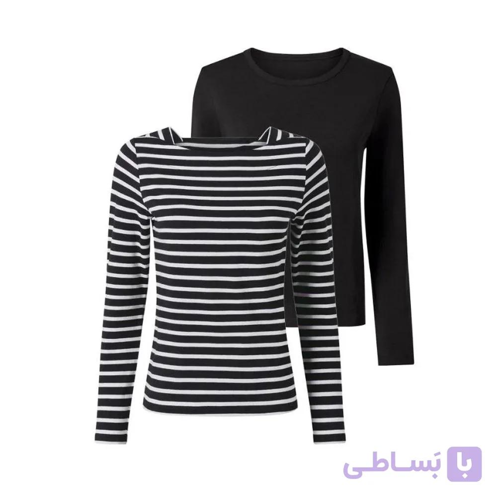 تیشرت آستین بلند زنانه اسمارا کد Z-RT51 — تصویر 1