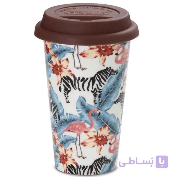 ماگ سرامیکی دو جداره دلونگی DLSC067 طرح حیوانات؛ خاص و فانتزی در عروس قشم — تصویر 1