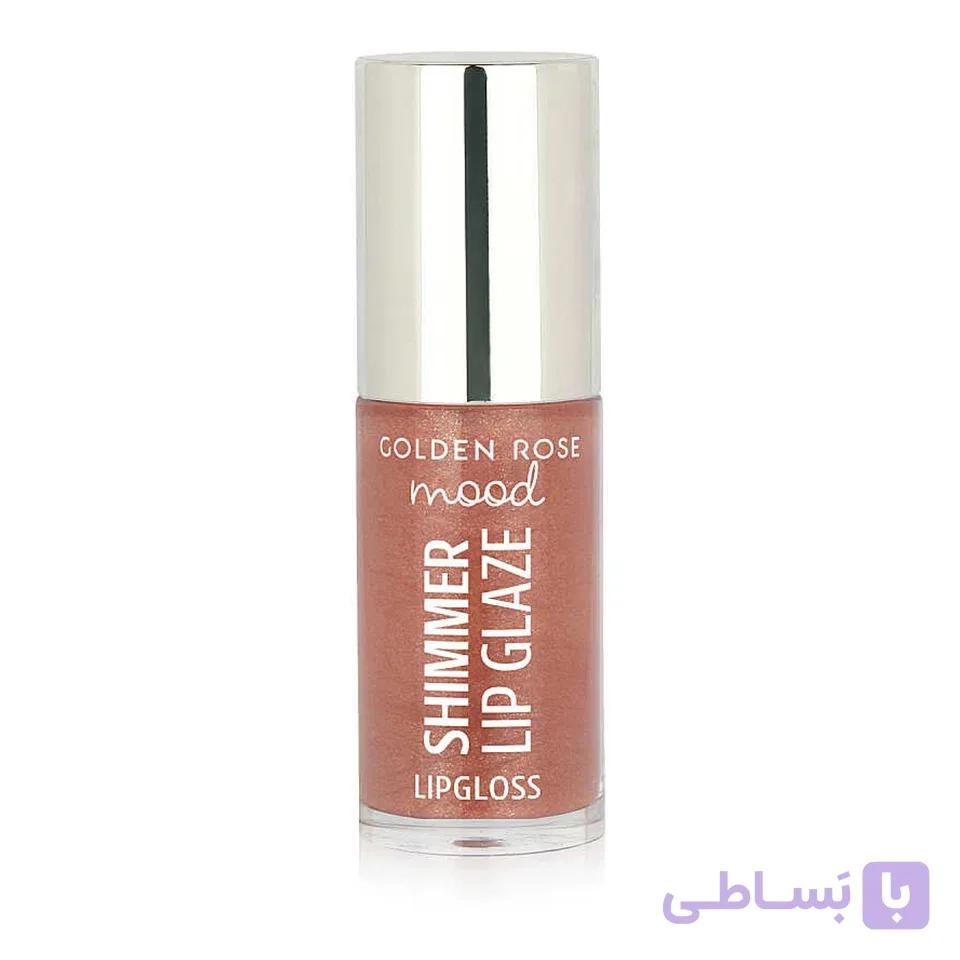 لیپ گلس شیمر گلدن رز شماره 253 (غروب) GOLDEN ROSE SHIMMER LIP GLAZE — تصویر 1