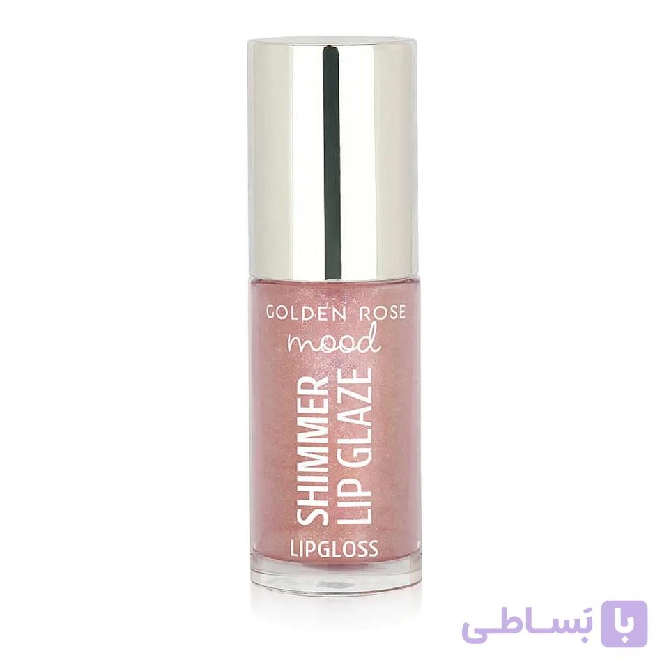 لیپ گلس شیمر گلدن رز شماره 251 (صورتی حبابی) GOLDEN ROSE SHIMMER LIP GLAZE — تصویر 1