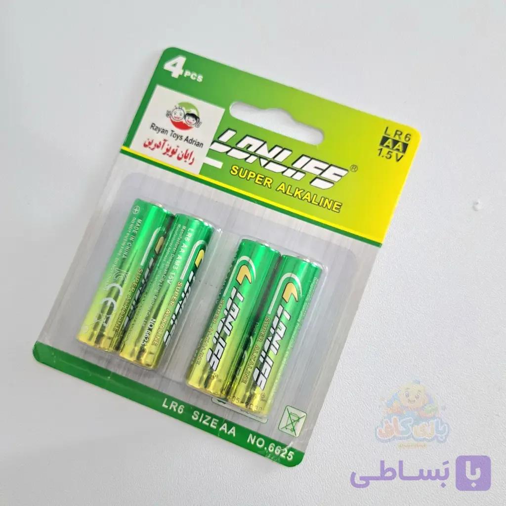 باتری قلمی 4 عددی — تصویر 1