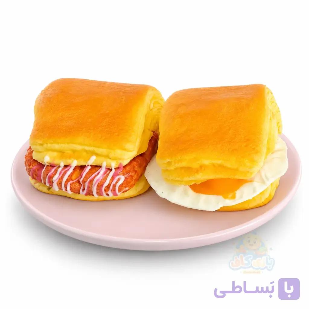 اسکویشی عطری ساندویچ نان همبرگری — تصویر 1