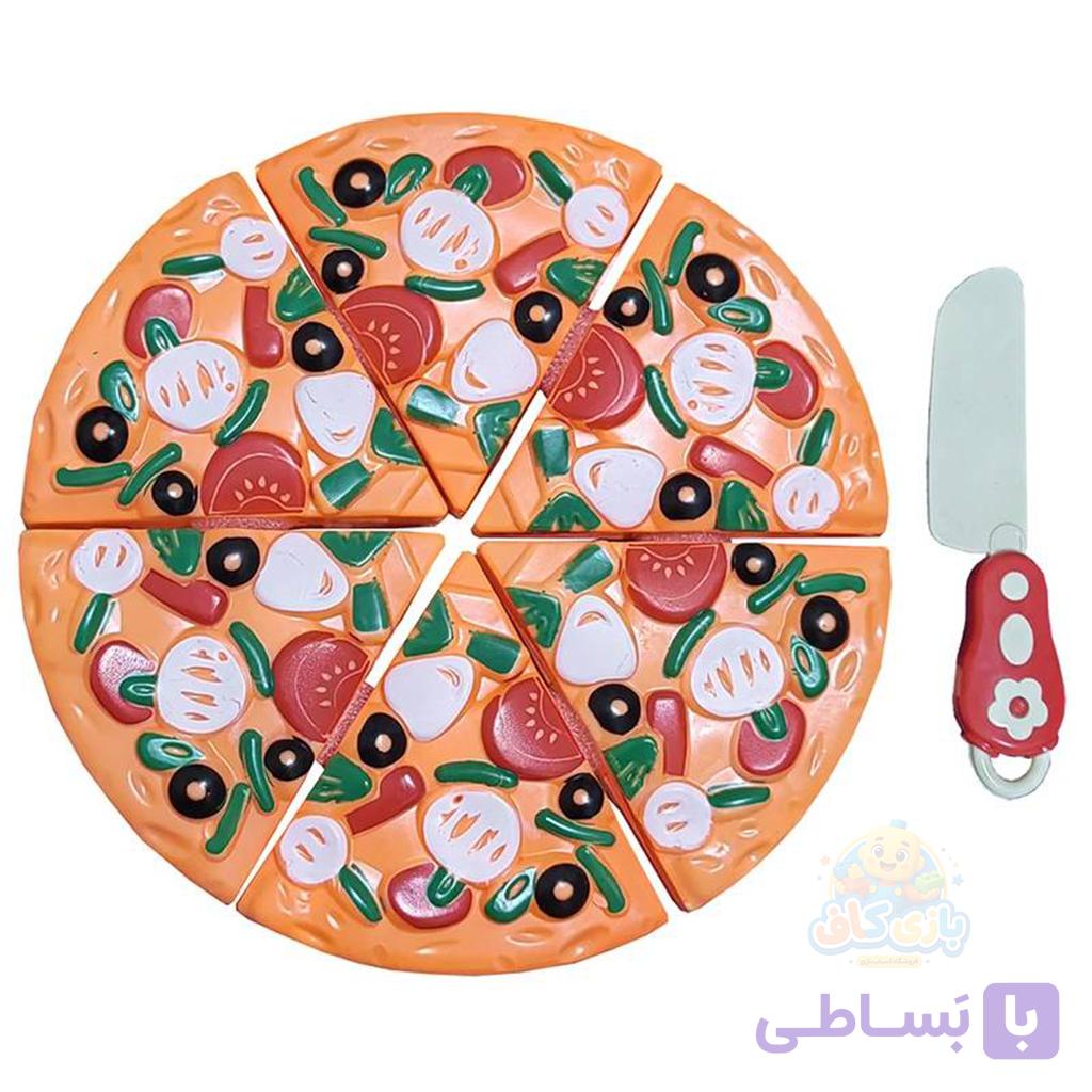 اسباب بازی پیتزا برشی مدل funny cutting — تصویر 1