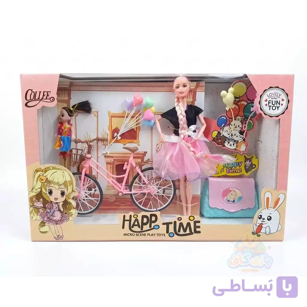 اسباب بازی باربی دختر و دوچرخه — تصویر 1