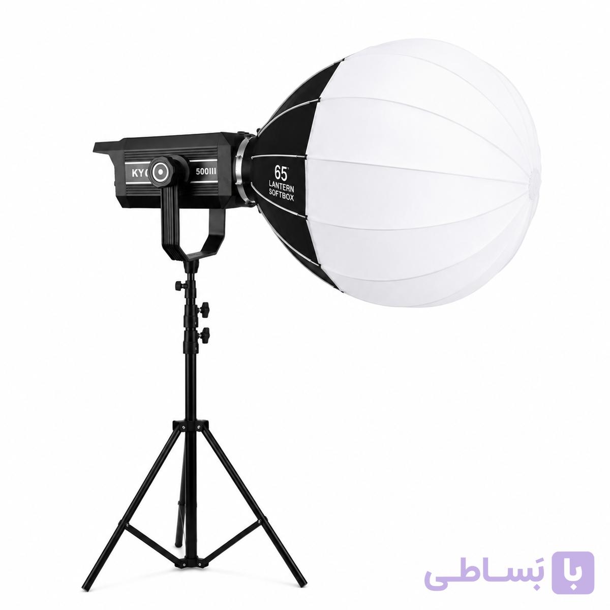 کیت ویدیولایت KY-BK500III ظرفیت ۵۰۰ وات به همراه اوکتا باکس ۹۵ سانتی متر و سه پایه حرفه ای