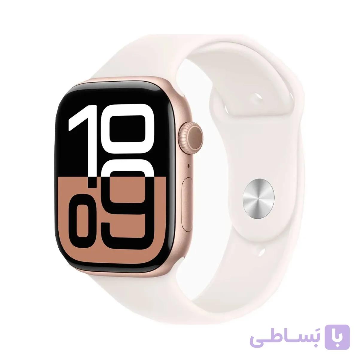 ساعت هوشمند اپل واچ سری 11 مدل Rose Gold Al LB SB – 46MM – رزگلد – اصلی (گارانتی یکساله شرکتی)