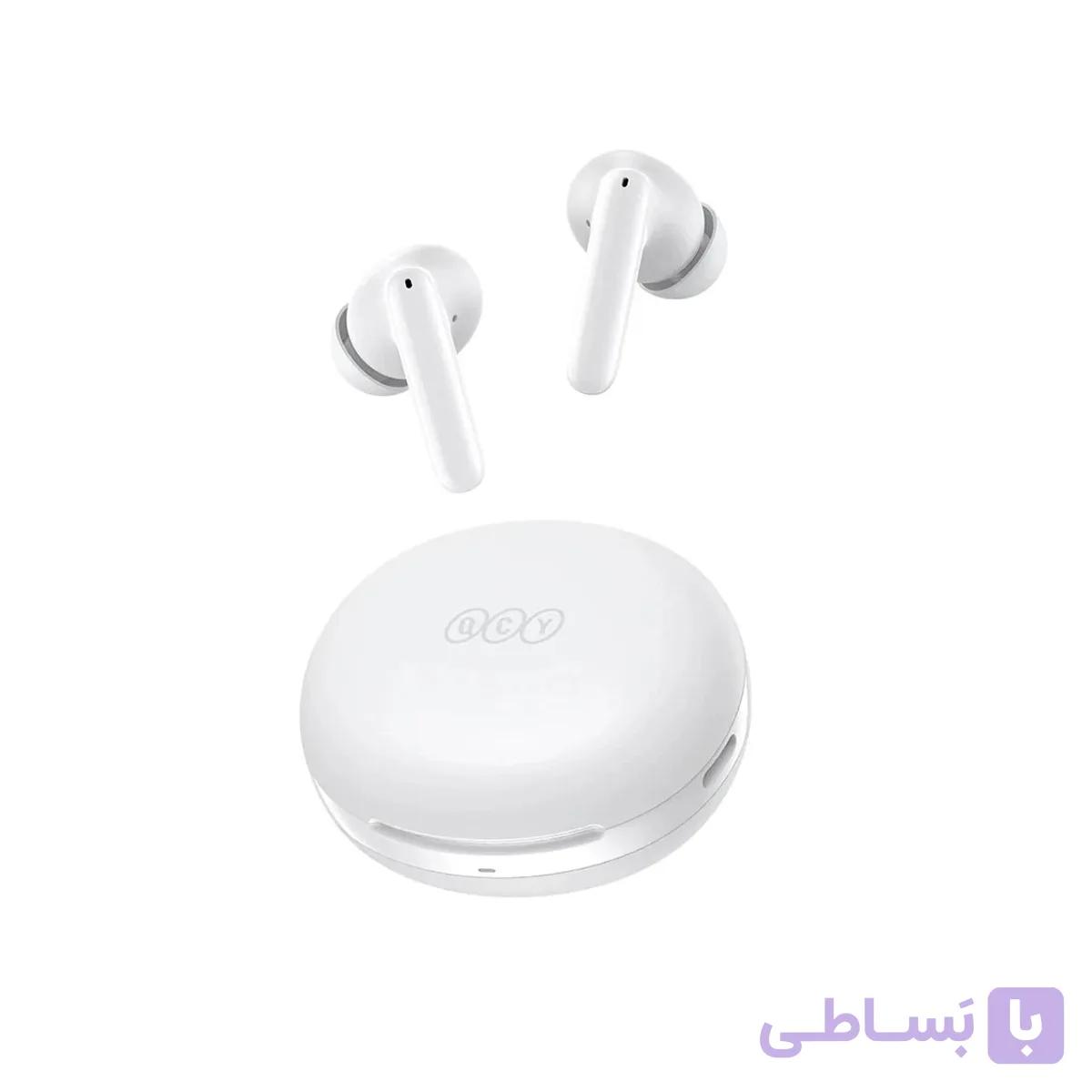 ایرفون بی سیم QCY مدل T13- سفید (گارانتی سه ماهه شرکتی) — تصویر 1