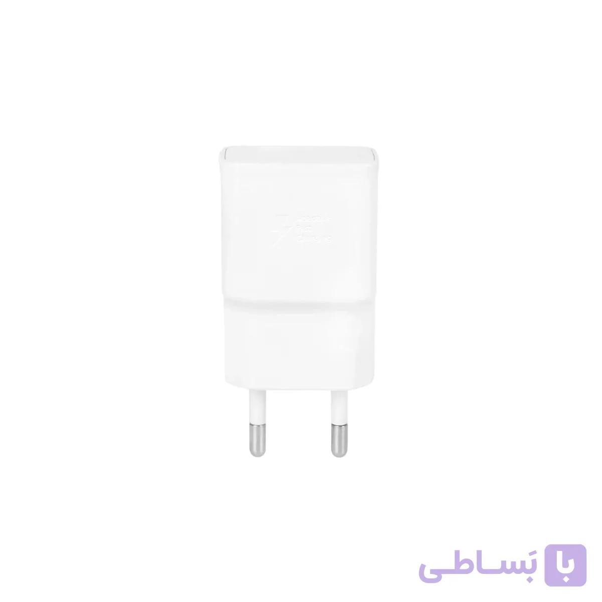 شارژر دیواری تک پورت Samsung مدل EP-TA200 S10 RFT – سفید — تصویر 1