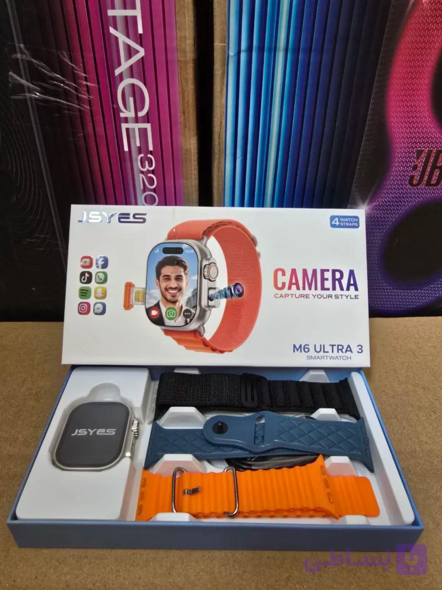 ساعت هوشمند m6 Ultra3 سیمکارت خور برند JSYES