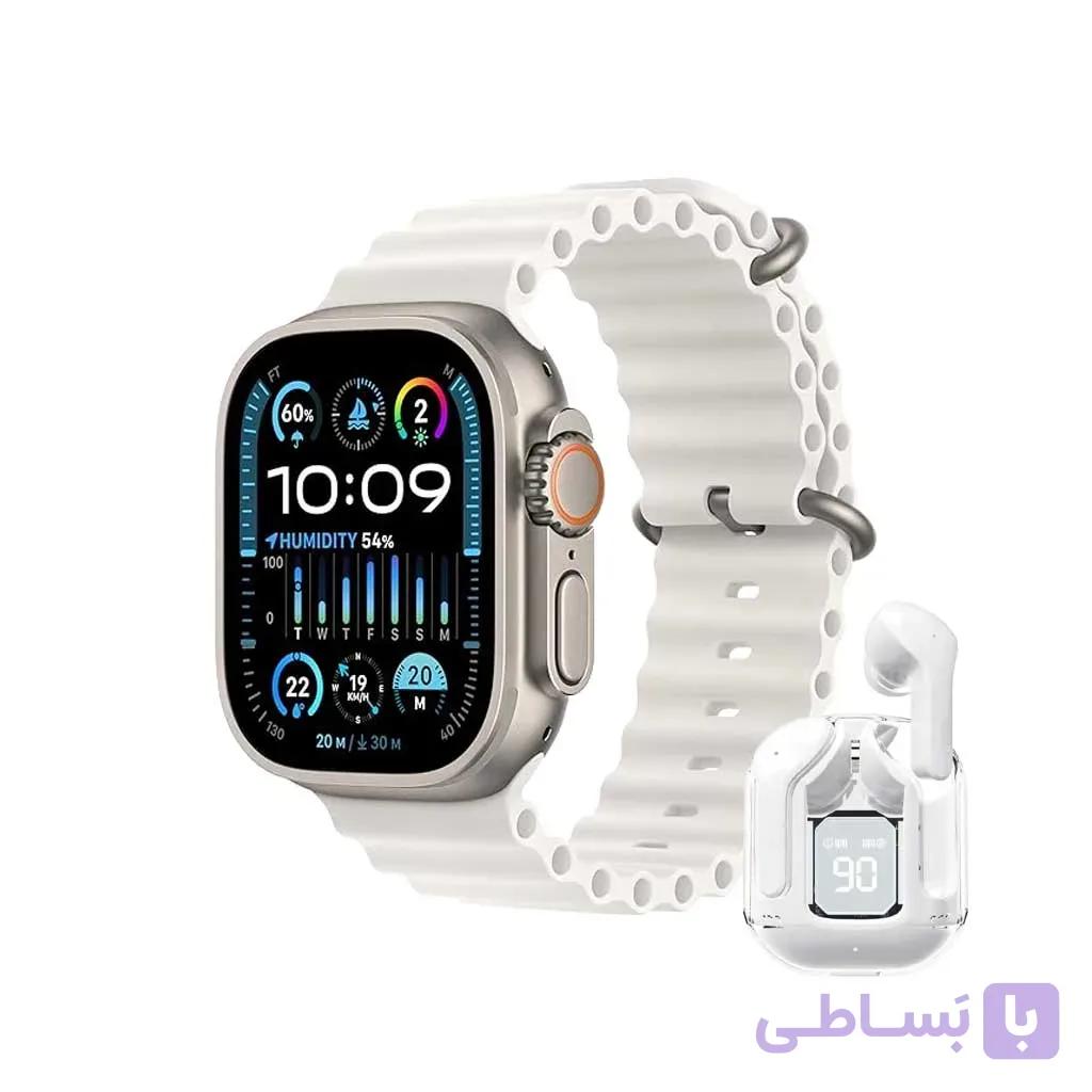 ساعت هوشمند با ایرپاد WISME مدل WS-X19 ULTRA3