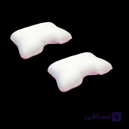 پکیج دو عددی بالش طبی پروانه (مموری فوم )