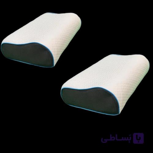 پکیج دو عددی بالش طبی موج مدیوم (مموری فوم )