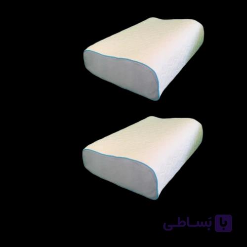 پکیج دوعددی بالش طبی موج ایکس لارج ( مموری فوم )