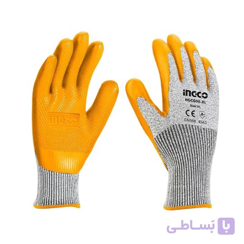 دستکش کف مواد ضد برش سوپر اینکو مدل HGCG08-XL — تصویر 1