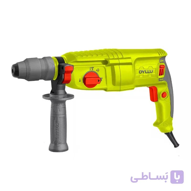 دریل بتن کن 800 وات با سه نظام دایلو مدل DTRH1D26-2 — تصویر 1