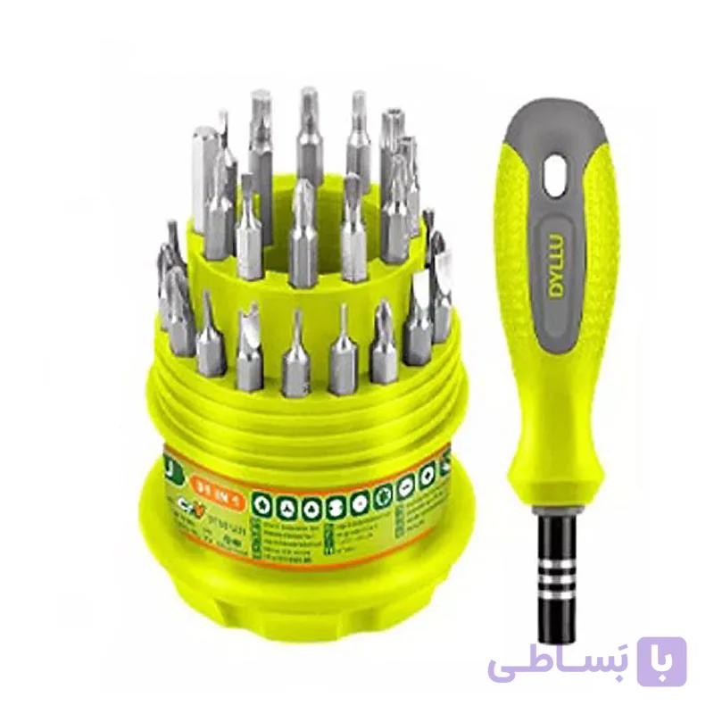 ست 31 در 1 پیچ گوشتی دایلو مدل DTSS1J31 — تصویر 1