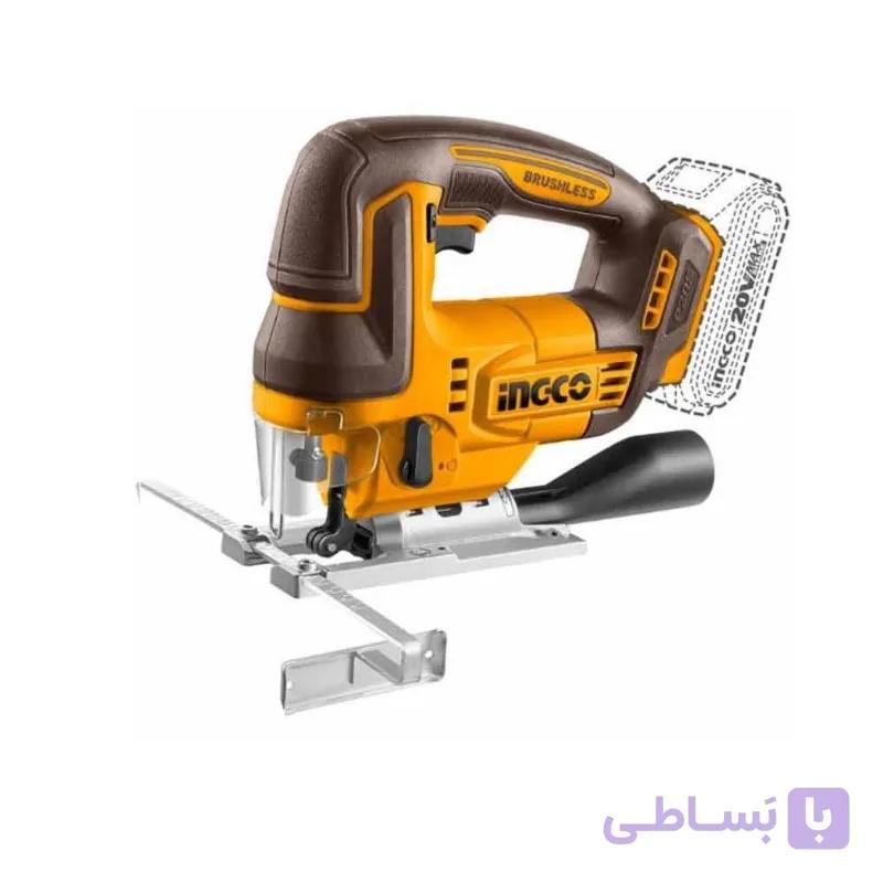 اره عمودبر شارژی 20 ولت براشلس اینکو مدل CJSLI1008 — تصویر 1