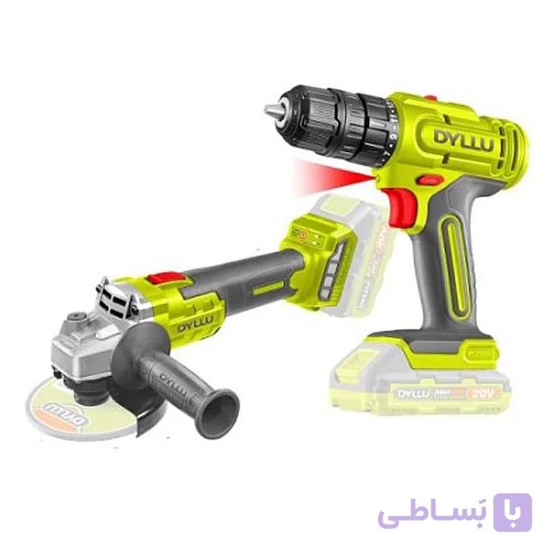 ست دریل و فرز 20 ولت دایلو مدل DTCK20512 — تصویر 1