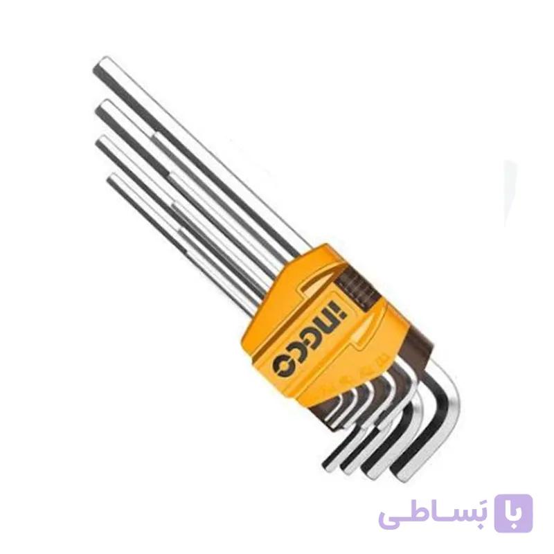 ست 9 عددی آچار آلن بلند اینکو مدل HHK11092 — تصویر 1
