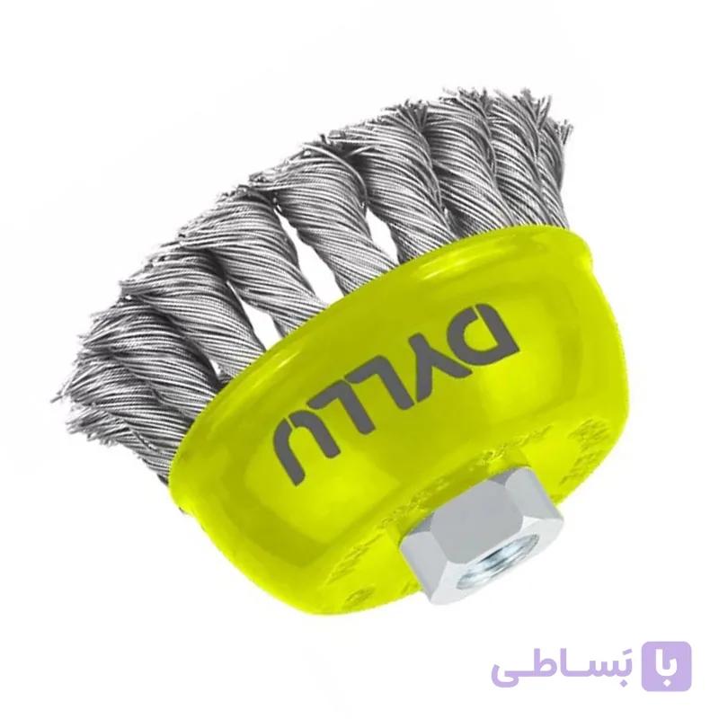 برس کاسه ای بافته 75 میلی متر دایلو مدل DTCE2401 — تصویر 1