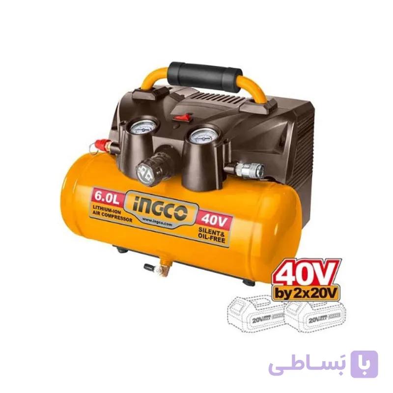کمپرسور باد شارژی 40 ولت اینکو مدل CACLI2003 — تصویر 1