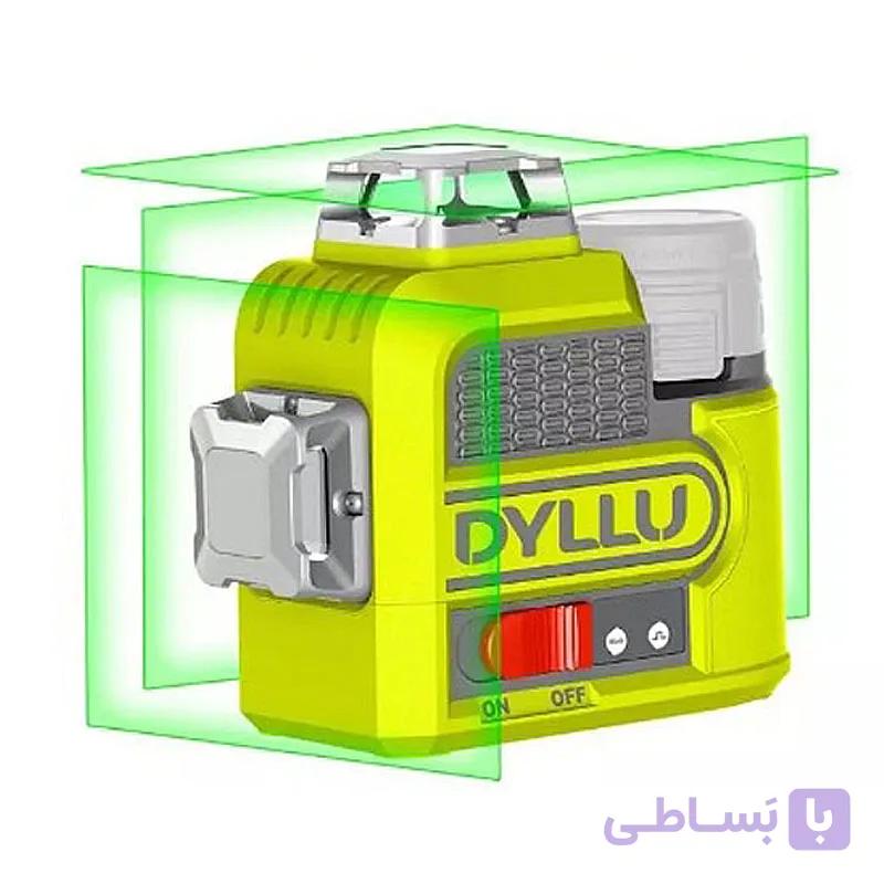تراز لیزری شارژی 12 ولت 12 خط سبز دایلو مدل DTLE8M12 — تصویر 1