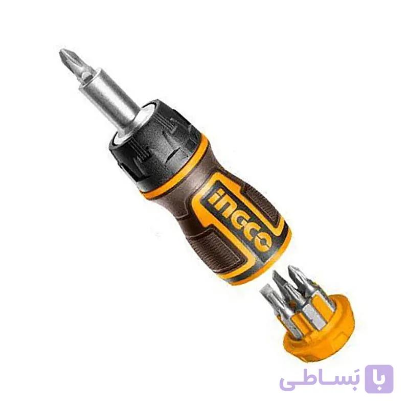 پیچ‌گوشتی جغجغه‌ای اینکو مدل AKISDS1728 — تصویر 1