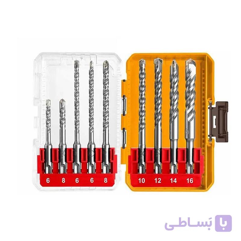 ست مته چهار شیار 9 عددی اینکو مدل AKDL30906 — تصویر 1