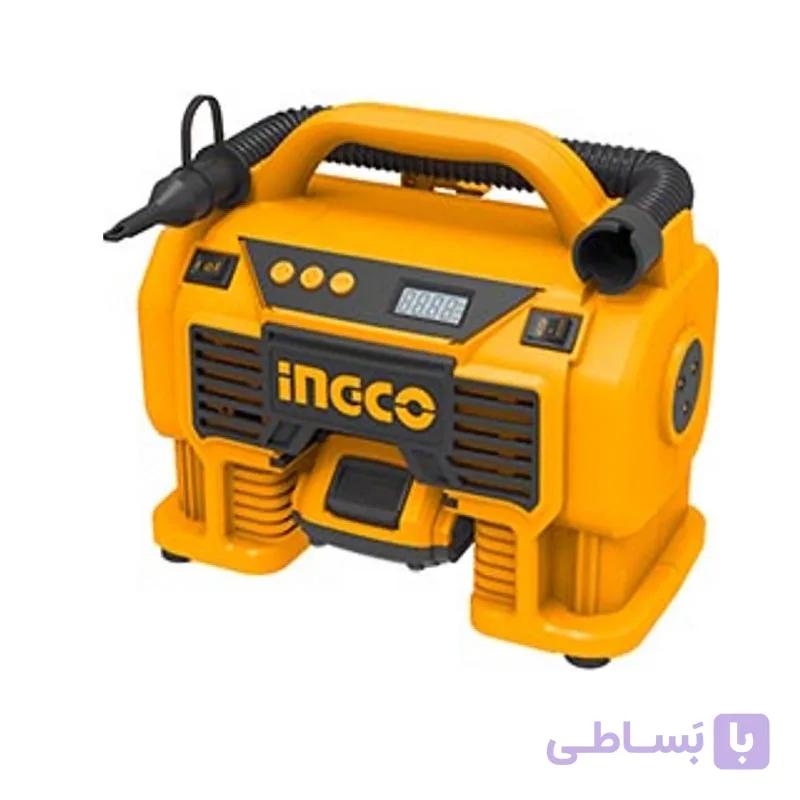 کمپرسور جفت سیلندر بدون باتری  20 ولت اینکو مدل CACLI2002 — تصویر 1