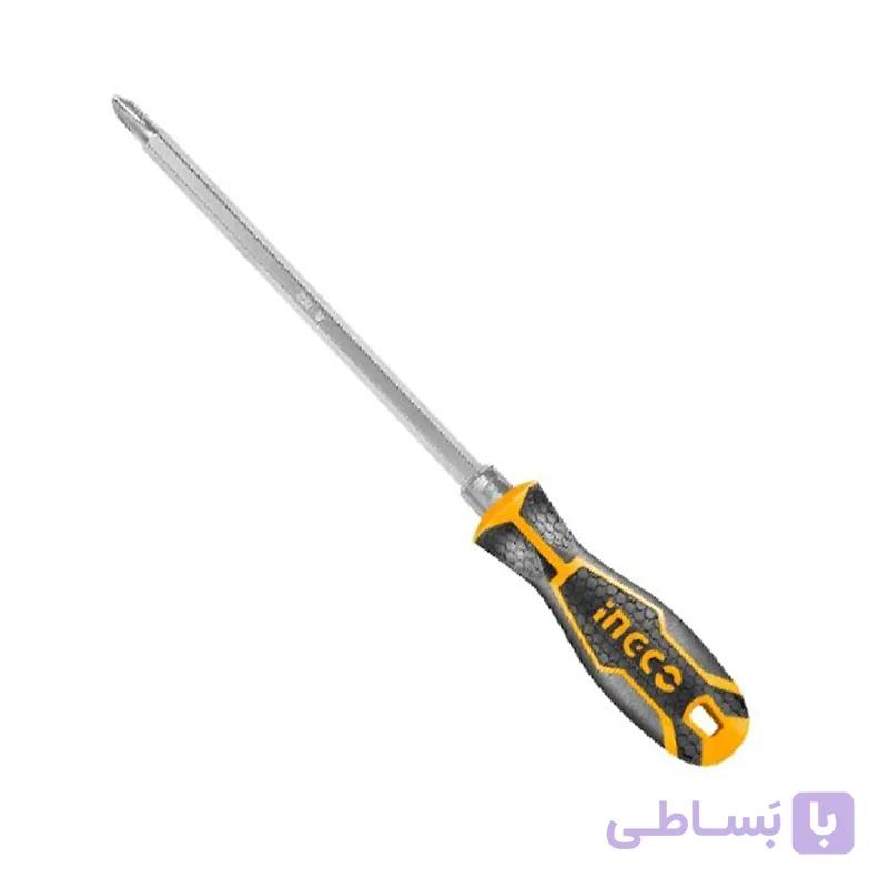 پیچ گوشتی تخت و چهارسو اینکو مدل AKISD0201 — تصویر 1