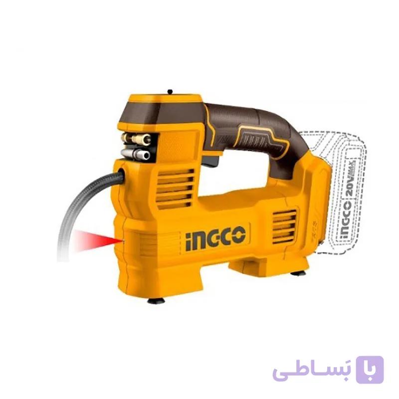 کمپرسور فندکی شارژی بدون باتری اینکو مدل CACLI2012 — تصویر 1