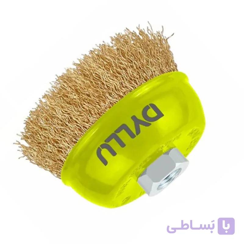 برس کاسه ای افشان 75 میلی متر دایلو مدل DTCE1401 — تصویر 1