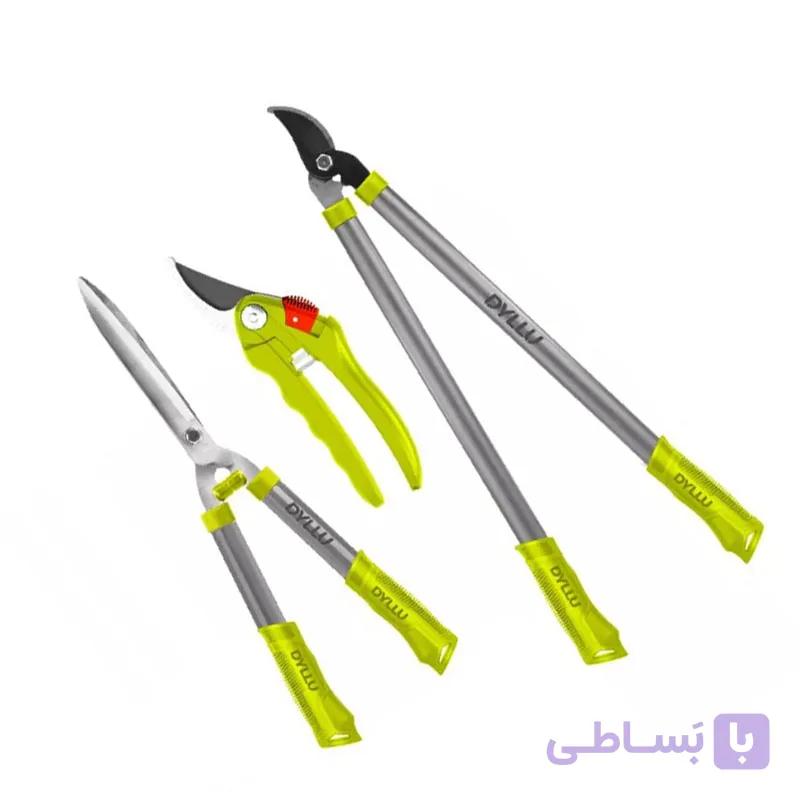 ست 3 عددی قیچی باغبانی دایلو مدل DTPR3E03 — تصویر 1