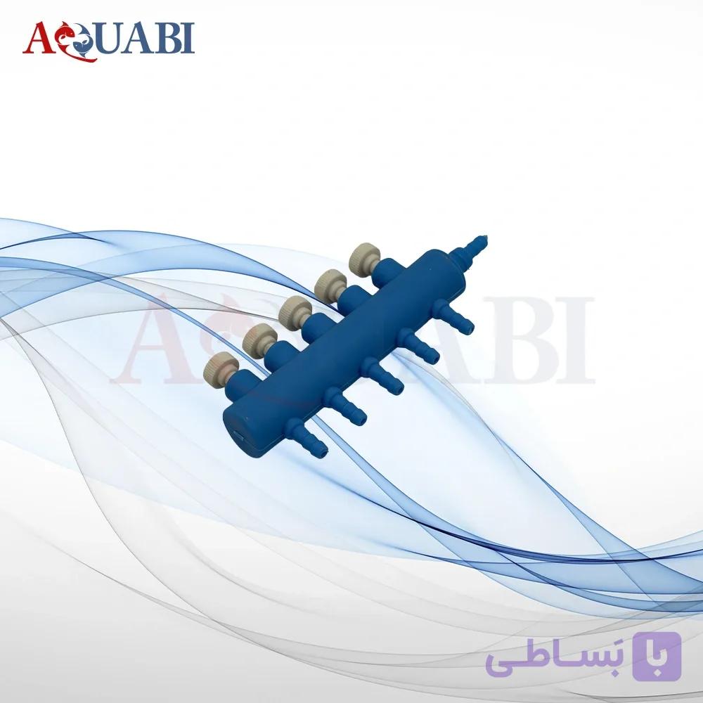ترمینال تقسیم هوای آکواریوم 1 به 5 حرفه ای DEX-5 — تصویر 1