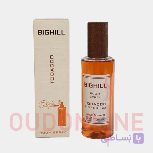 اسپری خوشبو کننده هوا بیگهیل ( بیکیل – بیقیل ) Bighill  کد 23 مدل توباکو Tobacco حجم 250 میلی لیتر