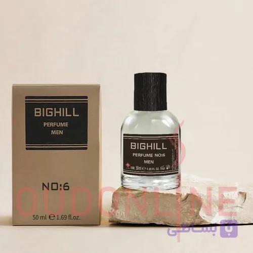 ادکلن مردانه بیکیل ( بیگهیل . بیقیل ) Bighill کد6 رایحه کرید اونتوس Creed Aventus حجم 50میل — تصویر 1