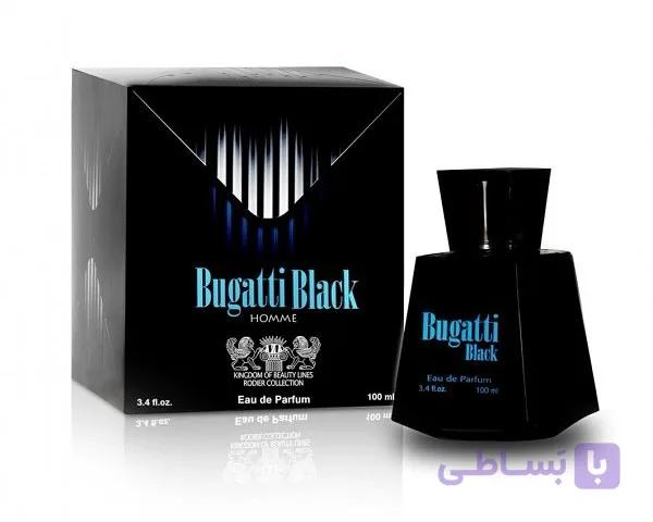 ادو پرفیوم مردانه رودیر مدل بوگاتی بلک Bugatti Black