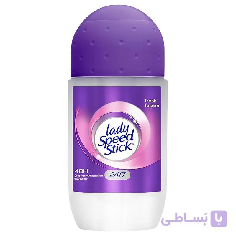 مام رول لیدی اسپید استیک Fresh Fusion حجم ۵۰ میل | رایحه خنک و باطراوت