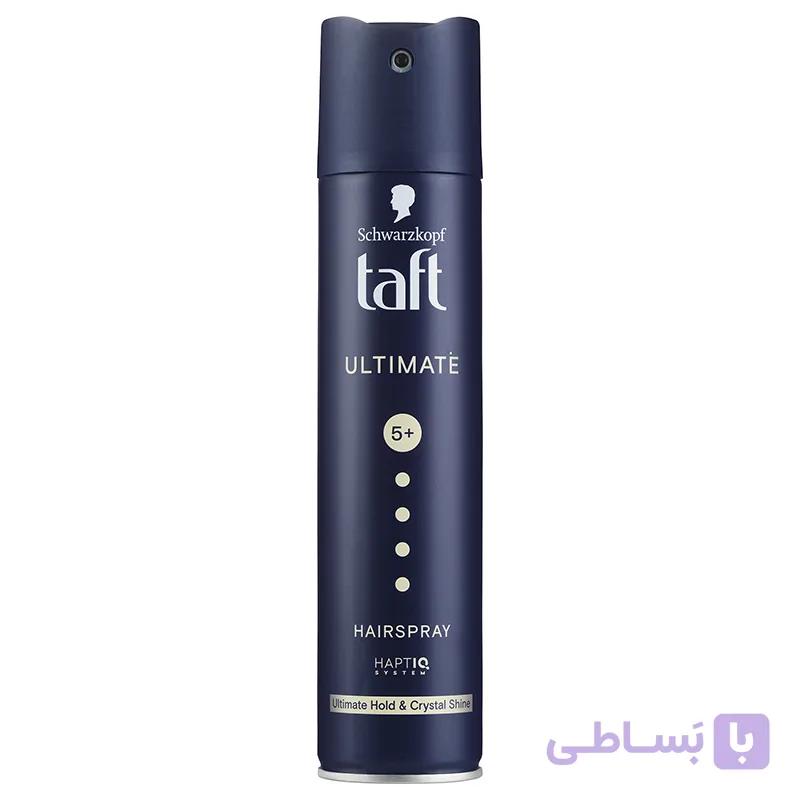 اسپری مو تافت Ultimate شماره 5+ حجم 250 میلیلیتر