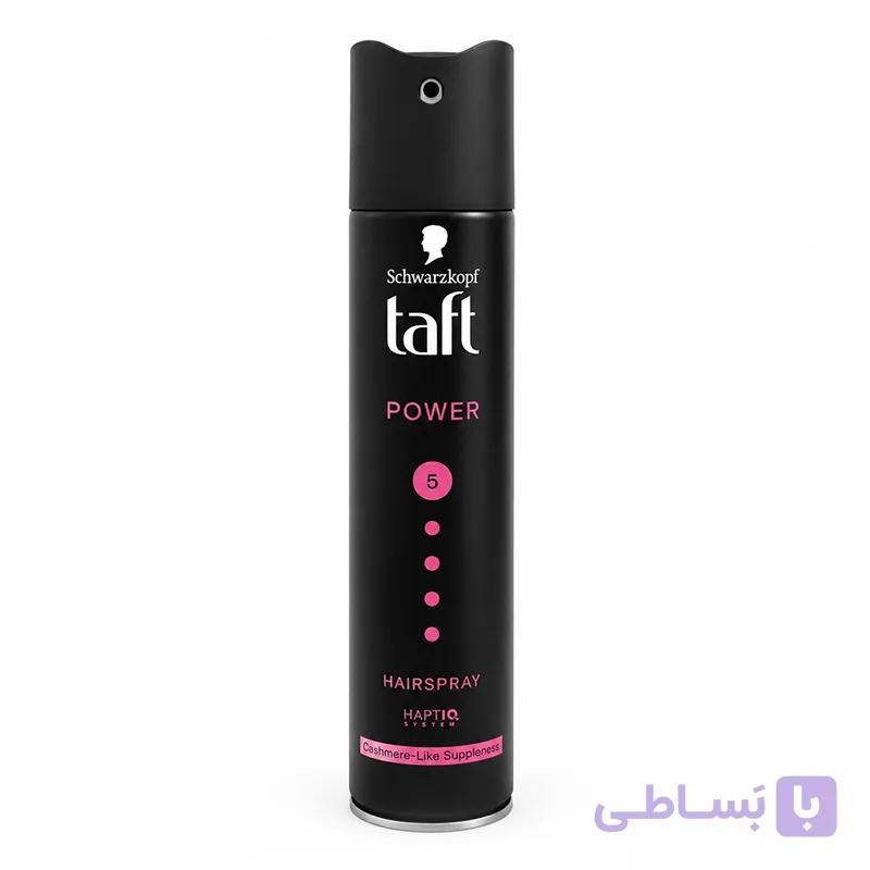 اسپری تافت Power Cashmere حجم 250 میلی‌لیتر | حالت و تثبیت مو — تصویر 1