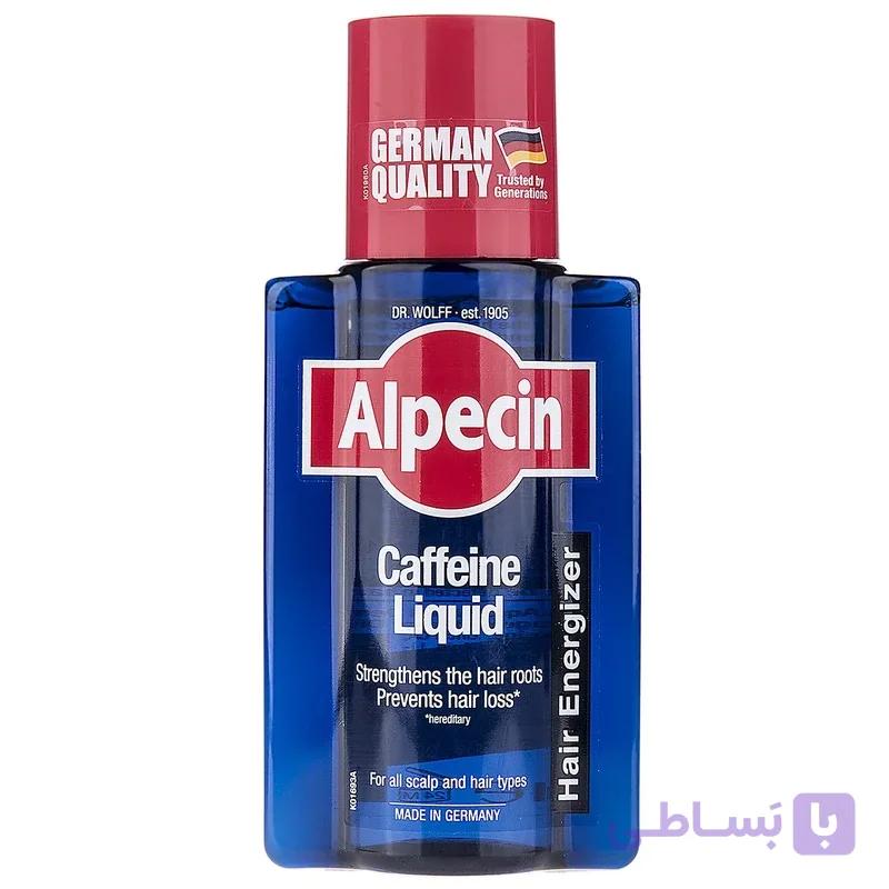 محلول کافئین آلپسین Caffeine Liquid حجم 200 میلی‌لیتر | تقویت کننده مو — تصویر 1