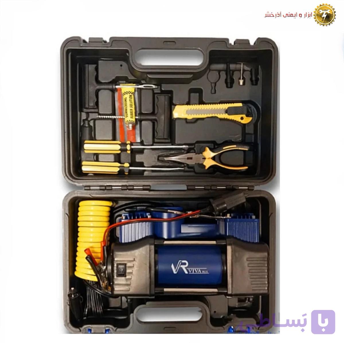 کمپرسور فندکی دو سیلندر ویوارکس مدل VR 1206 ACT — تصویر 1